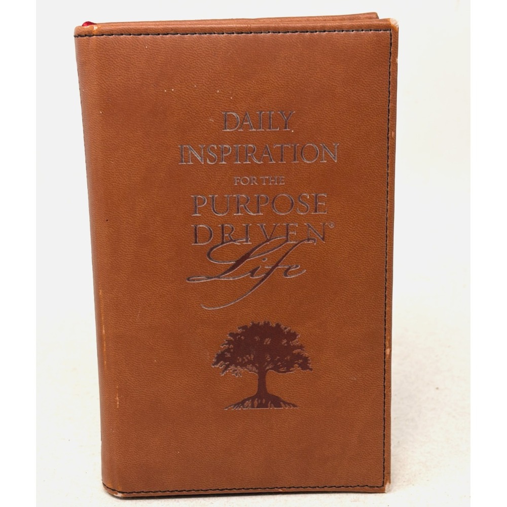 Zondervan Daily Inspiration for the Purpose Driven Life Rick Warren Leatherbound